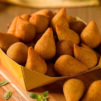 Porção de coxinha